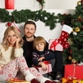 thumbnail image 6 of Houderco Christmas Party Stocking Red Family 1Set 17.7x8.7in, 6 of 6