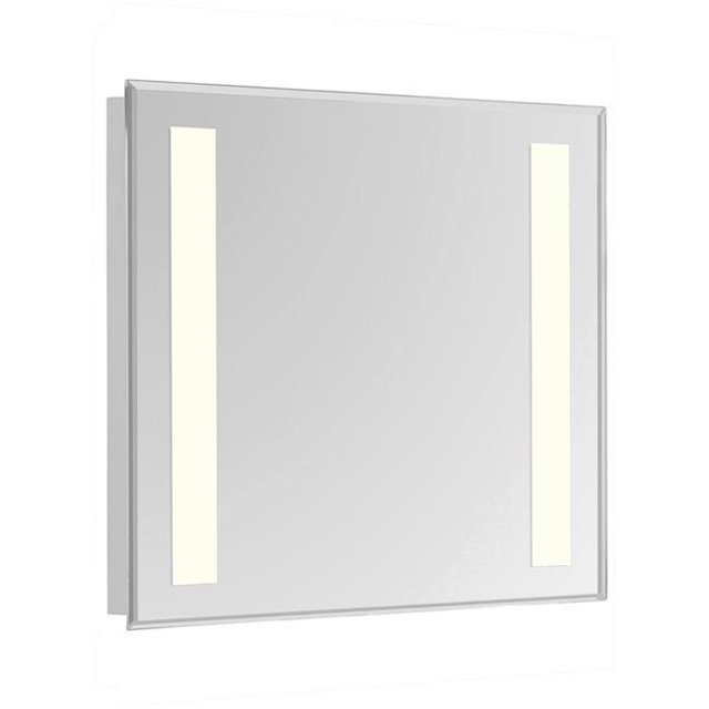 Elegant Decor MRE-6311 2 Sides LED Electric Mirror Rectangle Dimmable 3000K - 20 x30 in.