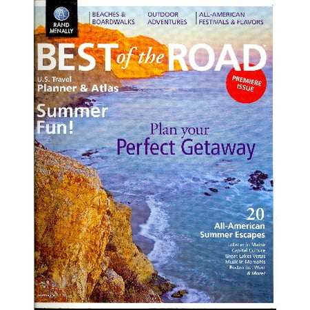 Best of the Road U.S. Travel Planner & Atlas (Summer, Volume (Best Summer Trips In Us)