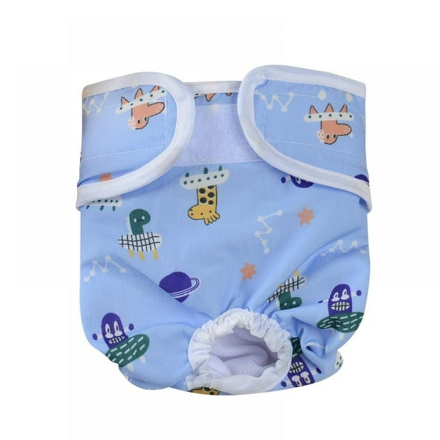 Washable Dog Diapers Reusable Doggie Diaper Wraps for Female Dogs Super-Absorbent and Comfortable XS-XL