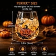 thumbnail image 2 of Summerween Ghost Glass Tumbler, 3D Raised Floating Spirit Aesthetic Cup, Spooky Season Iced Coffee Mug, Viral Social Media Style Goth Kitchen Decor, Novelty Holiday Gift, Clear Ghost, 1-Piece, 2 of 5