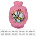 thumbnail image 2 of The Powerpuff Girls Unisex Sweatshirts Loose Pullover Sweater Hooded Hoodie 3D Printing Jacket Winter Fall Clothes XL, 2 of 7