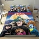 thumbnail image 1 of Hotel Transylvania Conjunto de sábanas temático, trío de piezas, cómodo y amigable con la piel, diseño único, regalo de decoración para el hogar para familiares, amigos y fans,173cm *218cm, 1 of 6