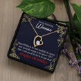thumbnail image 6 of To Mom Birthday Message Spectacular Woman Forever Necklace w Message Card, 6 of 20