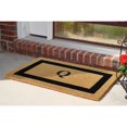 thumbnail image 4 of Nedia Home 02020R Single Picture - Black Frame 22 x 36 In. Heavy Duty Coir Doormat - Monogrammed R, 4 of 4