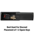 thumbnail image 3 of Almacenamiento de llaves Master Lock de plástico negro, 3 of 6