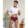 thumbnail image 6 of INNERSY Mens Briefs Breathable Cotton Underwear for Men 4 Pack(L,Assorted Color), 6 of 7