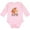 AD-Pink, variant on My Memere Loves Me Fox Boys or Girls Long Sleeve Baby Bodysuit