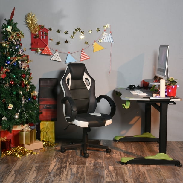 Homy Casa Mesh Gaming Racing Chair Executive Desk Chair with PU