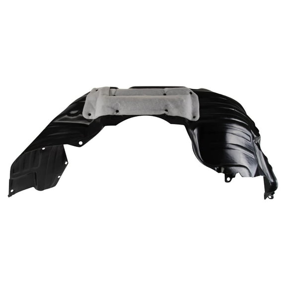 TRQ Front Left Inner Fender Liner Black Drivers Side Fits Select 2011-2014 Toyota Sienna TO1248167