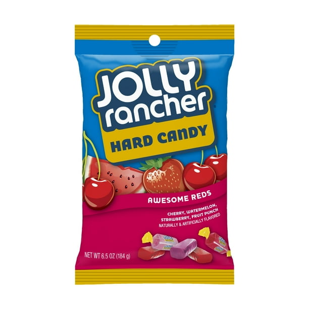 Jolly Rancher Awesome Reds Hard Candy, 6.5 Oz.