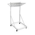 thumbnail image 1 of AdirOffice Blueprint Storage Cabinet Vertical File Steel Rolling Stand, White, 1 of 13