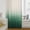 Green, variant on Green Ombre Stripe Sheer Curtains 45 Inch Length, Light Filtering Voile Curtain Panel, Abstract Art Modern Gradient Beige Rod Pocket Drapes Window Treatments for Living Room Bedroom 52"x45"