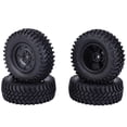 thumbnail image 2 of RC Tires, Durable Convenient To Install RC Car Tyre  For Outdoor For 1/10 Remote Control Car Black, 2 of 8