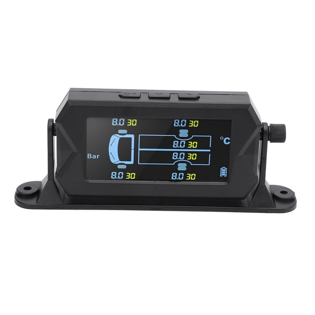 De Supervisión De Presión De Neumáticos Con Carga Solar TPMS RV, Monitor De Temperatura Y Presión En Tiempo Real, 6 Sensores, Remolque De Viaje Para Camión
