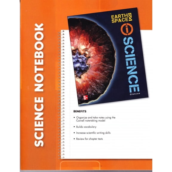 Pre-Owned Glencoe Earth & Space Iscience, Grade 6, Science Notebook, Student Edition (Earth Science) Paperback