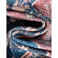 thumbnail image 3 of Unique Loom Yara Collection Area Rug - Yash (7' 10" Octagon Navy Blue/Blue), 3 of 6