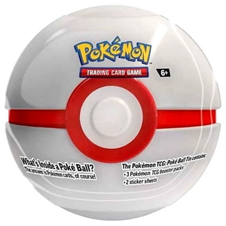 Pokemon Love Ball Pokeball Tin Set 2022 - Includes 3 Booster Packs