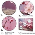 thumbnail image 3 of Designart "Artistry Of Japanese Cherry Blossoms" Japan Art Wall Decor, 3 of 7