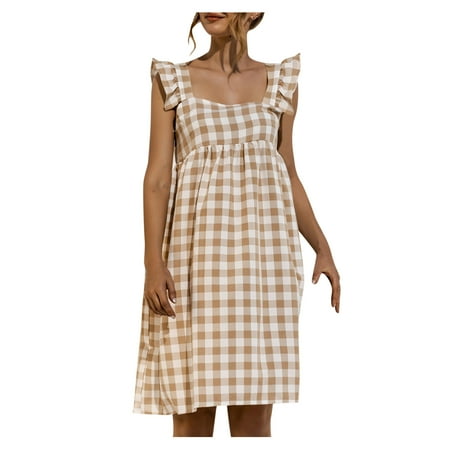 

Dress for Women 2022 White Dress Women Women Summer Casual Floral Print Spaghetti Starp Bandage Hawaiian Mini dress Summer Savings Clearance 2022 Maternity Dress Cocktail Dress Off-White S