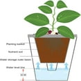 thumbnail image 5 of Tanune Hot Clearance! Household Prismatic Flower Pot Pink Small, 1*Flower Pot, Horticultural Water Basin Clearance Sale, 5 of 9