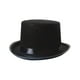 thumbnail image 4 of Gorro de Mago Yuyangstore Fieltro Negro Carnaval Halloween L Adulto, 4 of 8