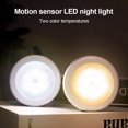 thumbnail image 3 of Luz nocturna LED de montaje en pared Inteprter con sensor de movimiento para dormitorio y pasillo, 3 of 6