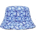 thumbnail image 2 of CoCopeaunts Colorful Tie Dye Bucket Hat for Women Rainbow-Vortex Bucket Cap Summer Sunscreen Fashion Reversible Fisherman Hat, 2 of 8
