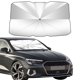 thumbnail image 1 of El parasol plegable para parabrisas de automóvil puede bloquear los rayos ultravioleta, mantener su automóvil fresco y evitar daños., 1 of 6