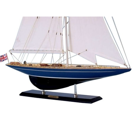 Velsheda Limited 35 Wooden Model Sailing Yacht Sailboat