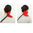 thumbnail image 4 of [Ergonomic Travel Pillow] Adjustable Ergonomic Travel Pillow for Neck & Head Support | Portable & Detachable with 100% Polyurethane Filling, Mixed Colors for Airplane, Car, Office & Home Use, 4 of 16
