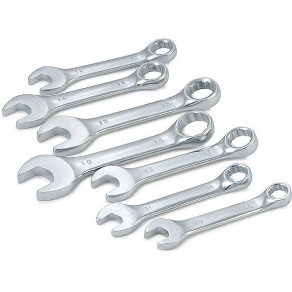 TITAN - 82027 SUREBILT 7 PIECE METRIC STUBBY WRENCH SET