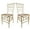 Gold, variant on White ToughResin Chiavari Chair Qty 2 Some Assembly Required by Chivari