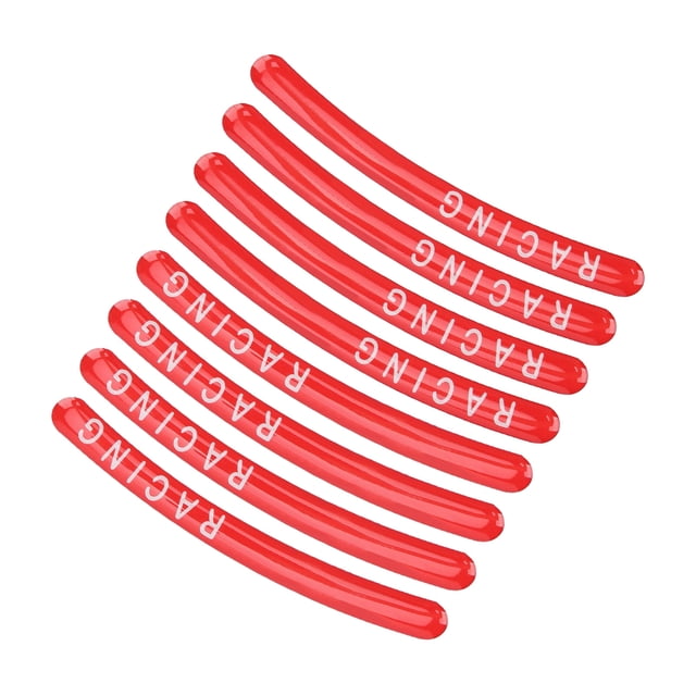 Motorcycle Stickers,8PCS Wheel Rim Stickers Wheel Rim Decals Wheel Rim Tape User-Friendly Design