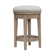 thumbnail image 3 of Liberty Furniture Brentwood Upholstered Swivel Console Stool  - Sandstone, 3 of 8