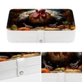 thumbnail image 4 of Thanksgiving PU Leather Necklace Holder with Removable Compartment, Portable Display Case and Decorative Box - Jewelry Organizer, 4 of 6