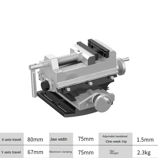 Cross Slide Multifunctional Cross Table Cross Milling Table Drag Plate Milling Machine Flat Bench Drilling Precision , High Precision