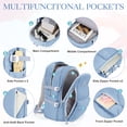 thumbnail image 3 of Gynky School Backpack for College Girls Boys Kids Backpack Middle High School Bookbag Lightweight Daypack for Students Bag, 3 of 8
