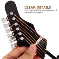 thumbnail image 4 of Miangastore 3Pcs Decorative Resin Guitar Shape Hooks Wall Hook Home Music Decorations, 4 of 9