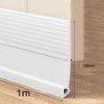 thumbnail image 1 of Door Bottom Sealing Strip Weather Window Windproof Air Leakage Strip Lower Windshield Strip Door Seam Soundproof Dustproof Tape, 1 of 9