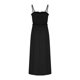 thumbnail image 5 of mfyjkho Vestidos de verano para mujer, Vestido plisado liso de moda para mujer, cuello redondo, sin mangas, informal, cómodo, para toda ocasión. Vestidos de fiesta para mujer l, 5 of 7