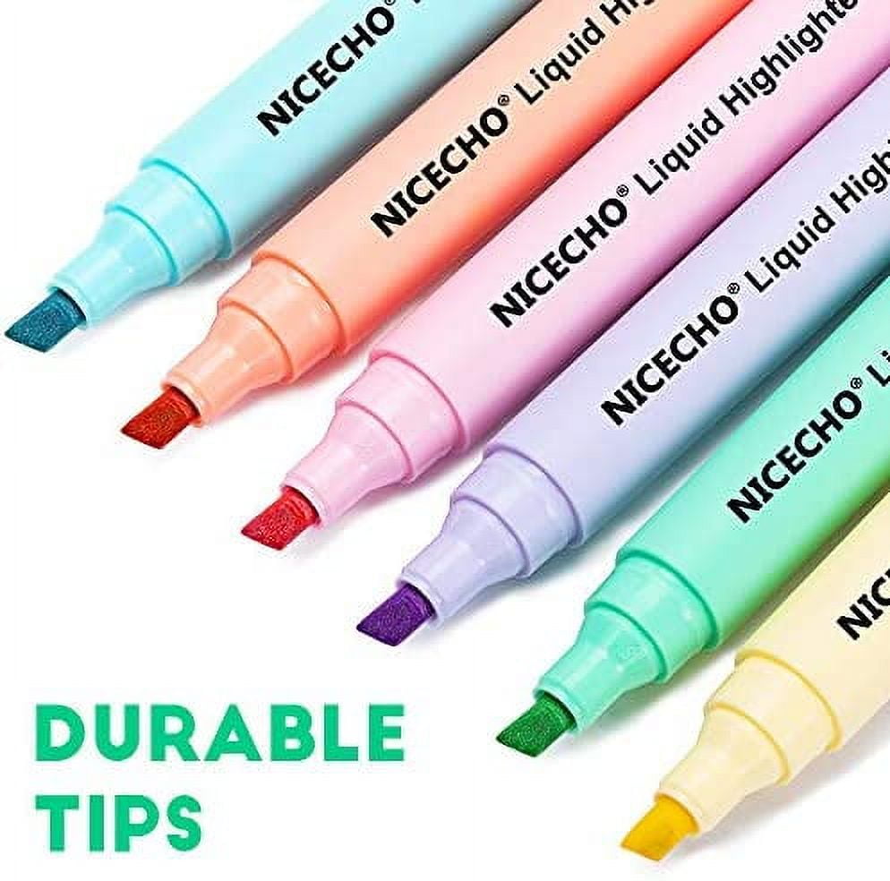 Buy Pastel Highlighters, EooUooIP 12 Colors Double Highlighter Pens Set  Assorted Colors, Chisel Tip Dry-Quickly Pastel Pens Markers for Adults &  Student, Office Online at desertcartEcuador