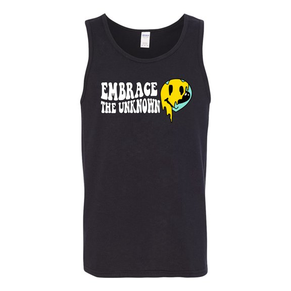 Wild Bobby Embrace the Unknown Streetwear Men Tank Top