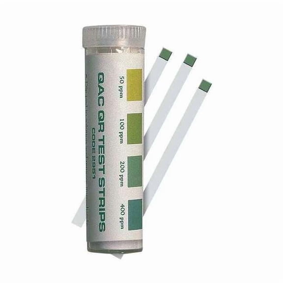 Lamotte Test Strips,QAC,50 to 400 PPM,PK100 2951