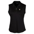 thumbnail image 2 of Women's Cutter & Buck Black Virginia Tech Hokies Forge Stretch Sleeveless Polo, 2 of 3