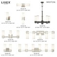 thumbnail image 3 of Weston 1 - Light Polished Nickel Contemporary / Modern Incandescent Steel Wall Sconce, 3 of 10