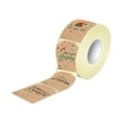 thumbnail image 1 of veasfak Christmas Gift Tag Stickers Roll Adhesive Scrapbook Labels for Brown, 1 of 4