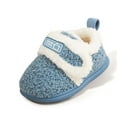 thumbnail image 2 of Kureaily Winter Girls Boots Indoor Slippers Warm Lined Shoes For Babies Toddlers Soft Sole Cozy Home Floor Footwear With Easy On Design For Kids Children 6-12 Months, 2 of 5