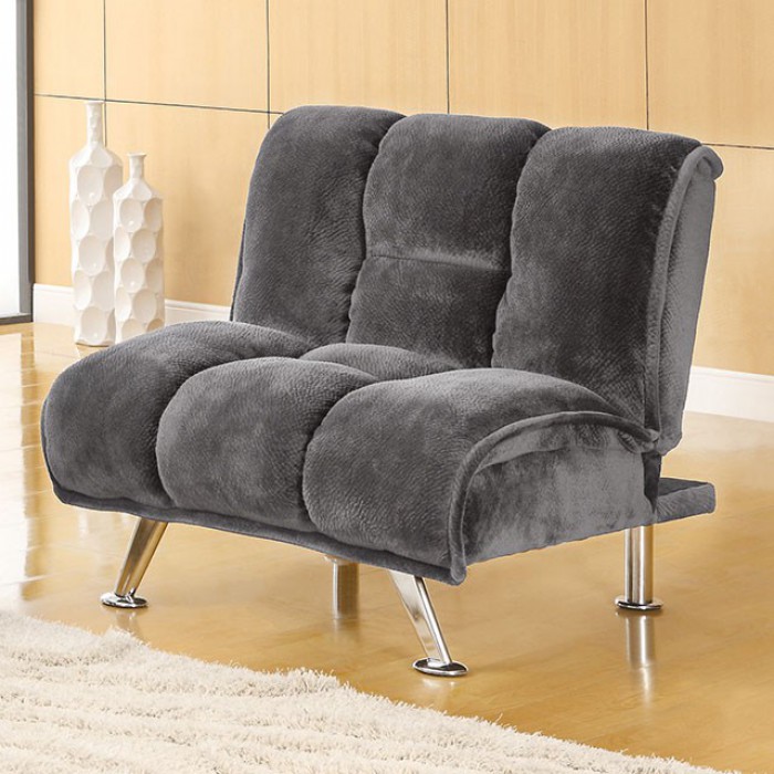 Futon Chair, Gray