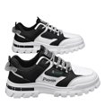 thumbnail image 5 of XIMIN Men's Non Slip Work Shoes - Lace Up Breathable Food Service Sneakers for Restaurant Kitchen Outdoor Hiking and Daily Work Shifts (White, 8.5), 5 of 7